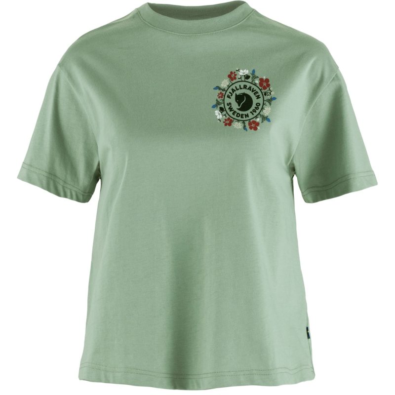 Fjallraven Fjallblomster Logo T-shirt W