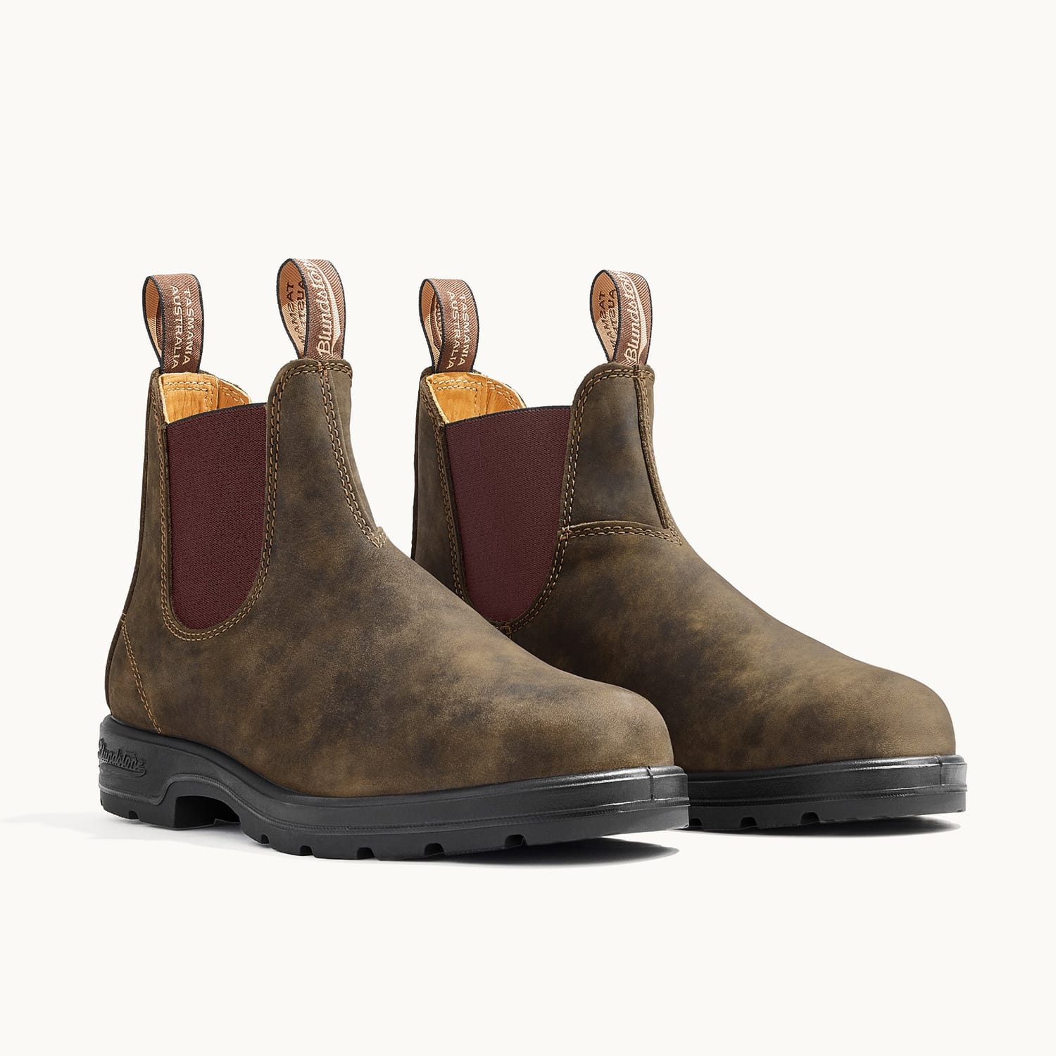 Blundstone 585 Chelsea Boots Rustic Brown