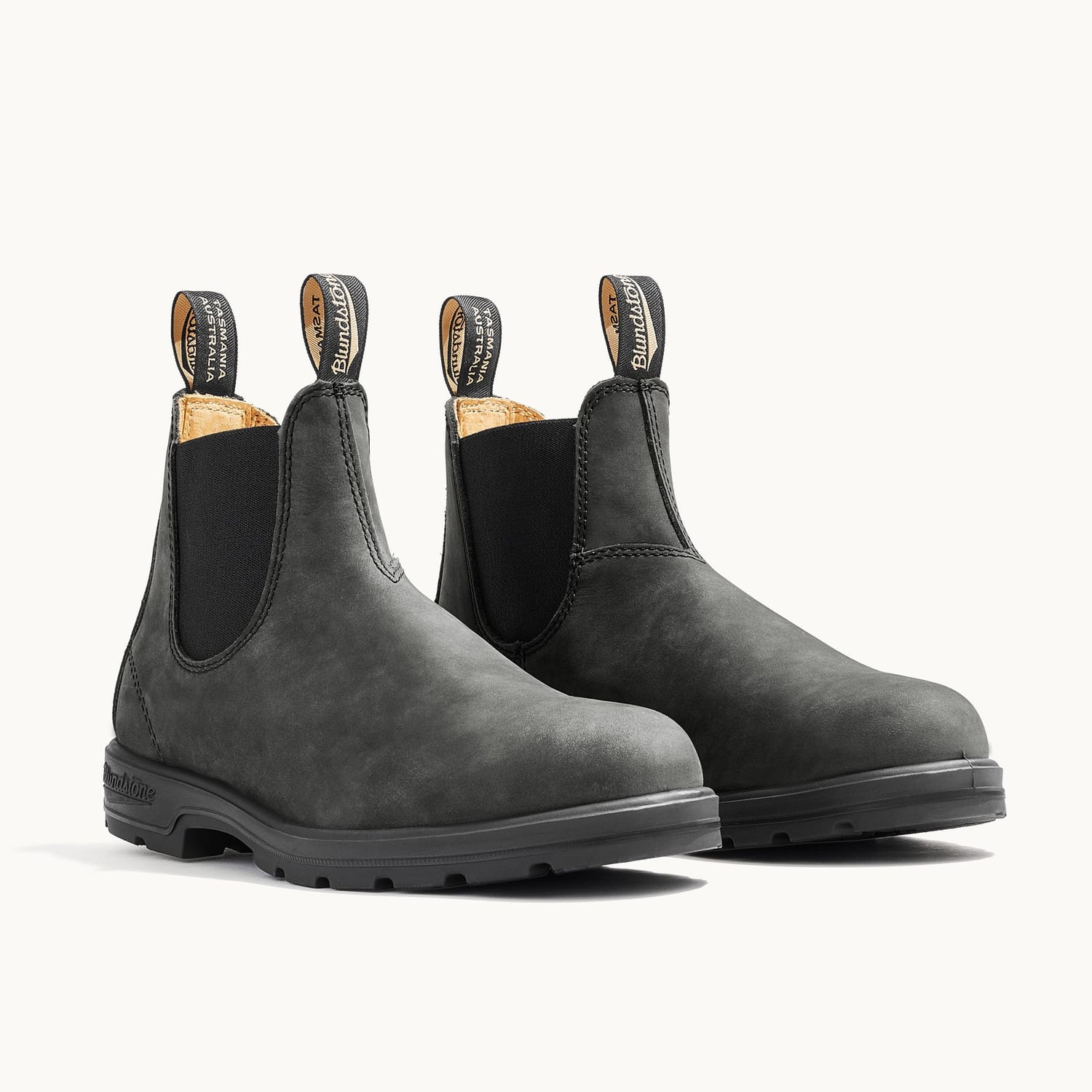 Blundstone 587 Chelsea Boots Rustic Black
